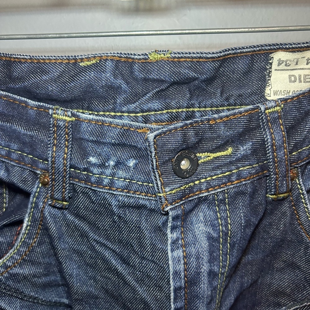 Diesel DNA "dirty new age" stacked slim distressed jeans - Picture 9 of 16